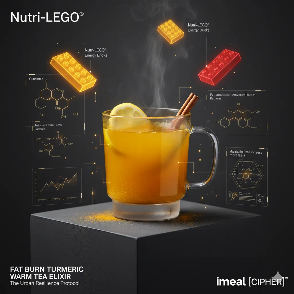 Fat Burn Turmeric Warm Tea Elixir