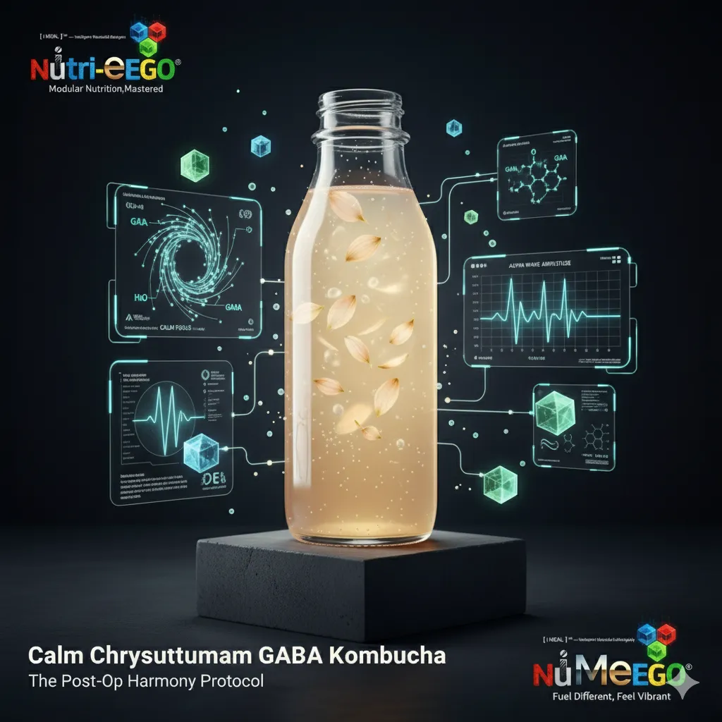 Calm Chrysuttumam GABA Kombucha
