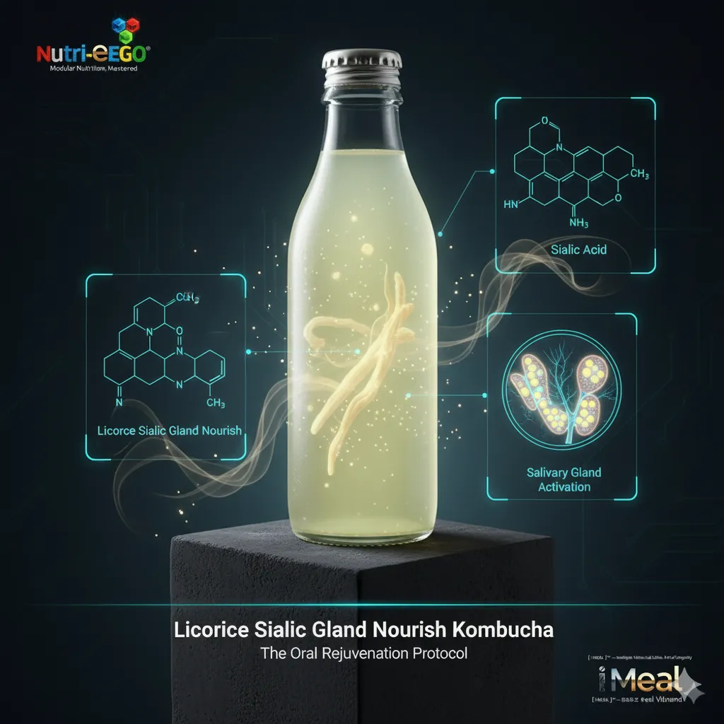 Licorice Sialic Gland Nourish Kombucha