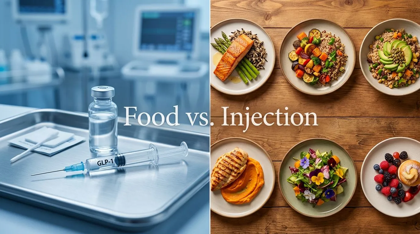 GLP-1 Shadow Blue Ocean - iMeal食物解决方案 vs GLP-1针剂