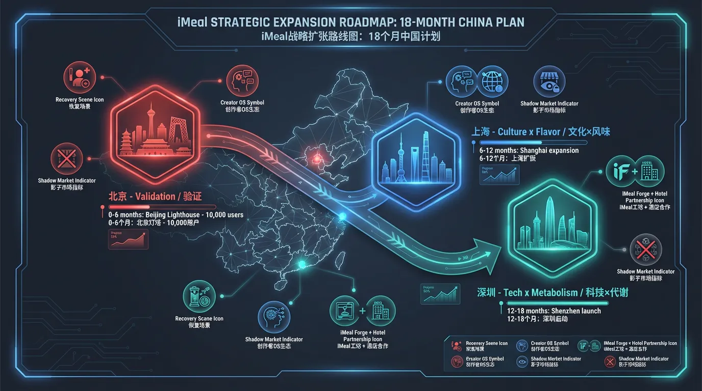 城市扩张路线图:北京→上海→深圳