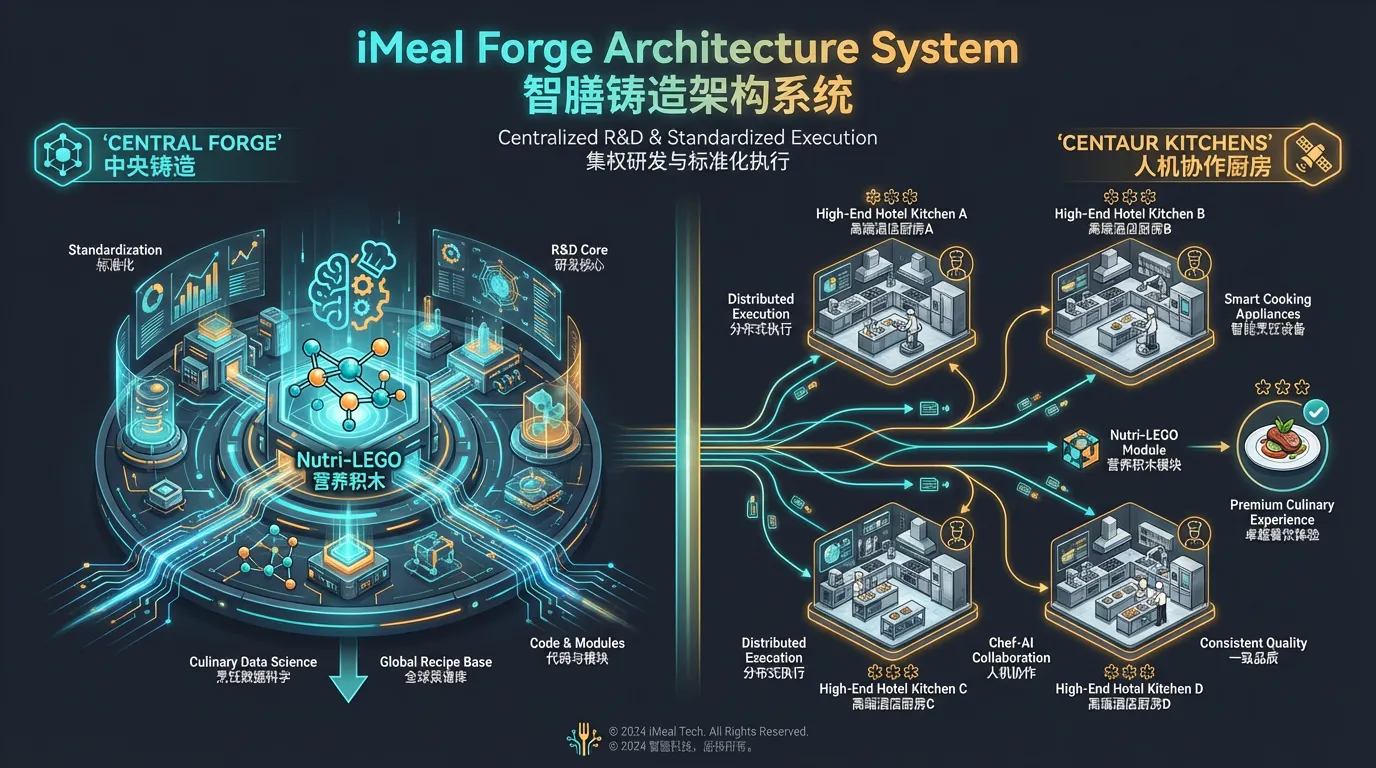 iMeal Forge架构:Central Forge + Centaur Kitchens
