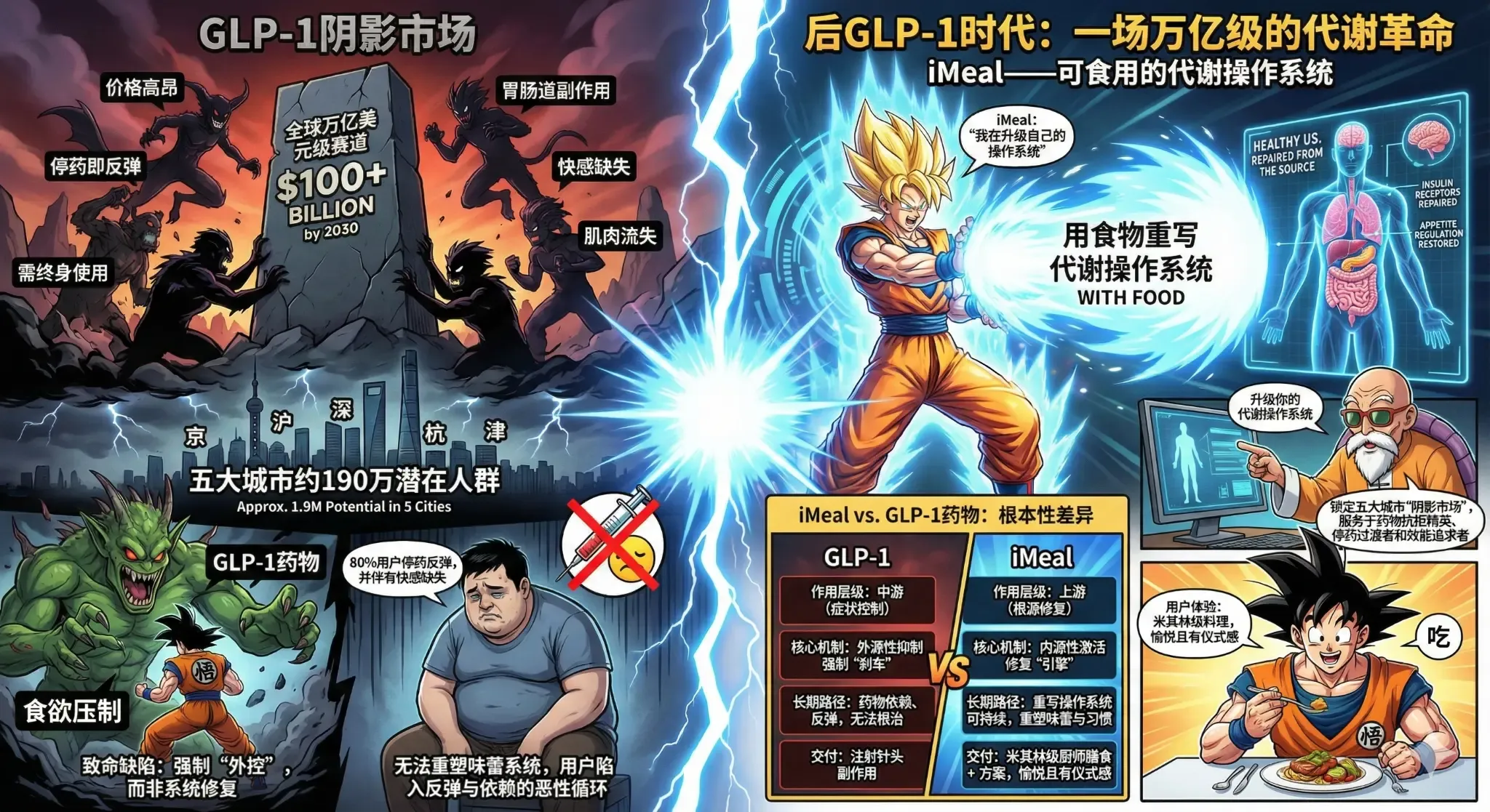 GLP-1浪潮中的万亿机遇:iMeal——可食用的代谢操作系统